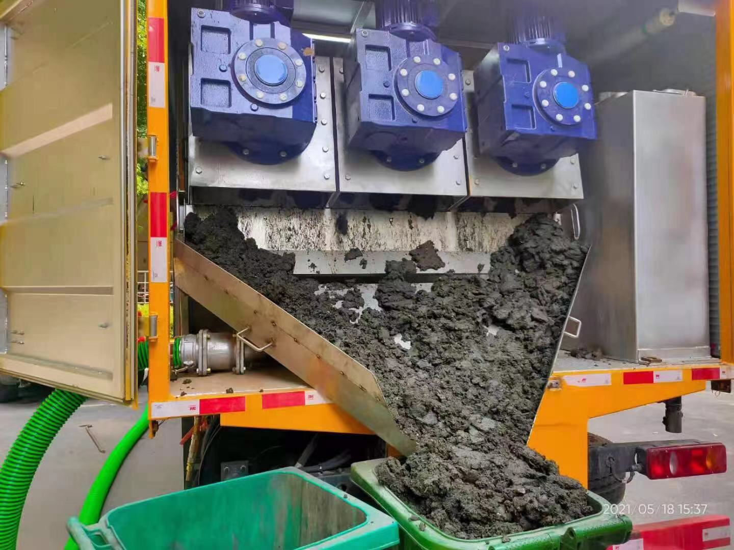 朗县化粪池清掏城市维护站-泥浆净化干湿分离处理